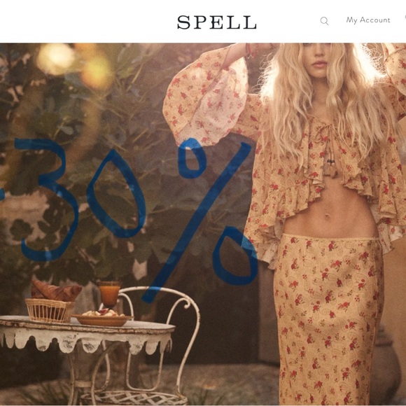 Spell skirt and top set X-Large size - Picture 1 of 15